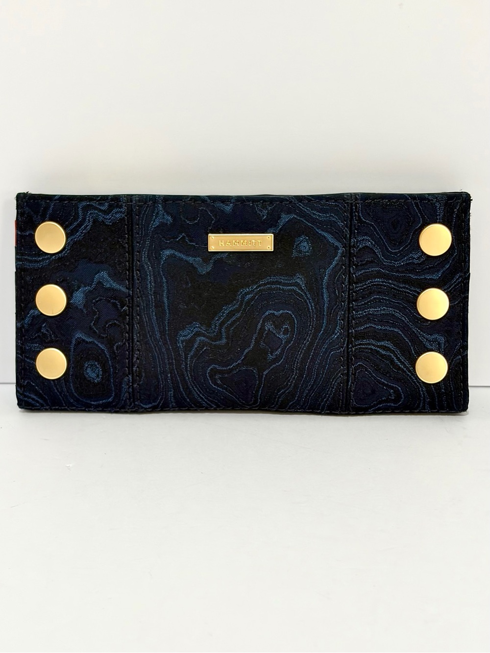 Hammitt 110 North Wallet In Limited Edition Satin Tides/Brushed Gold hardware